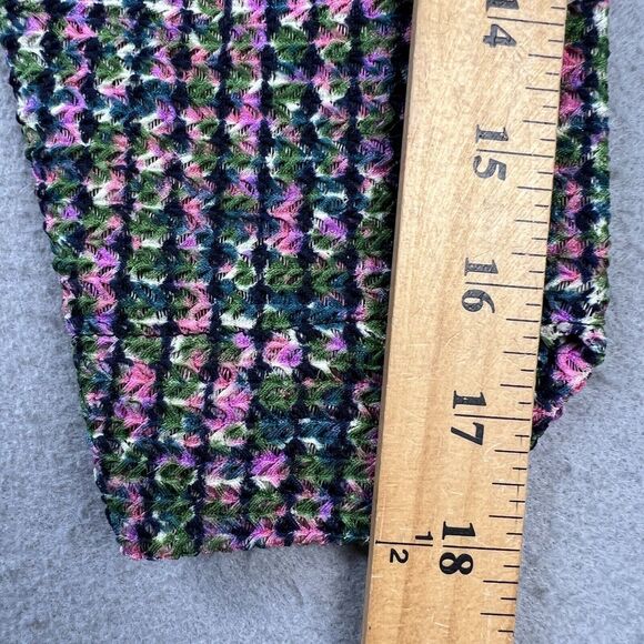 Paola Poggi Italy Knit Jacket Women’s 34 Multicolor Long Sleeve Round Neck - Picture 9 of 16